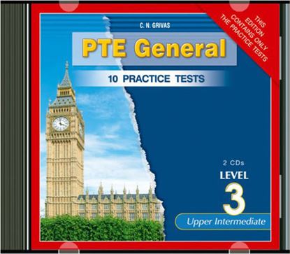 Εικόνα της PTE GENERAL LEVEL 3 10 PRACTICE TESTS CD