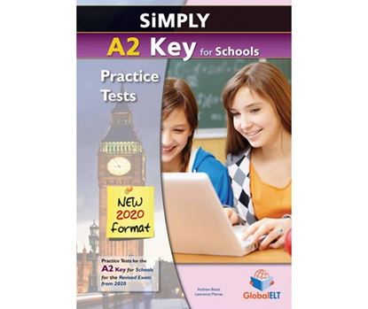 Εικόνα της SIMPLY A2 KEY FOR SCHOOLS PRACTICE TESTS CD CLASS (3) NEW 2020 FORMAT