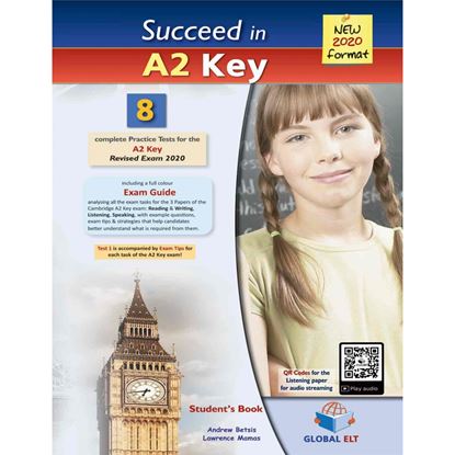 Εικόνα της SUCCEED IN A2 KEY 8 PRACTICE TESTS 2020 CDs