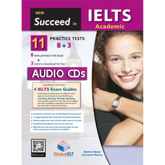 Εικόνα από NEW SUCCEED IN IELTS ACADEMIC 11(8+3) PRACTICE TESTS CD CLASS
