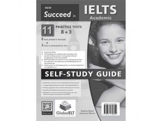 Εικόνα από NEW SUCCEED IN IELTS ACADEMIC 11(8+3) PRACTICE TESTS SELF-STUDY