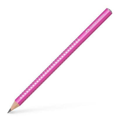 Εικόνα της ΜΟΛΥΒΙΑ FABER JUMBO SPARKLE ΡΟΖ 111605