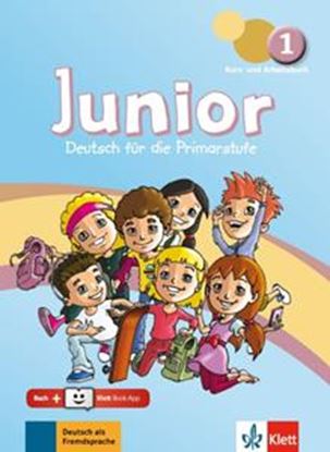 Εικόνα της JUNIOR 1 KURSBUCH UND UBUNGSBUCH (+ONLINE+KLETT BOOK-APP)