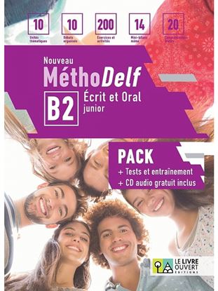 Εικόνα της NOUVEAU METHODELF B2 METHODE PACK (+ TEST ET ENTRAINEMENT + CD) LIVRE 1