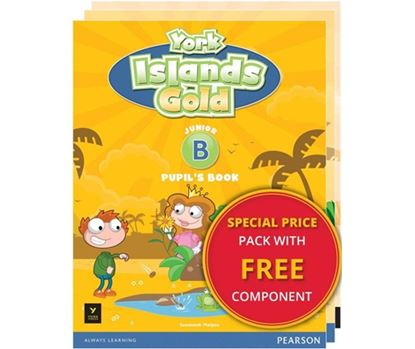 Εικόνα της YORK ISLANDS GOLD JUNIOR B PACK (SB + WB + GRAMMAR & COMPANION)