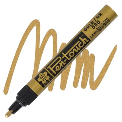 Εικόνα της ΜΑΡΚΑΔΟΡΟΙ SAKURA PEN-TOUCH Medium 2,0 GOLD