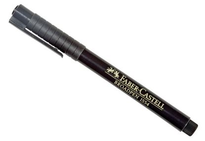 Εικόνα της ΜΑΡΚΑΔΟΡΑΚΙ FABER BROADPEN 1554 ΜΑΥΡΟ