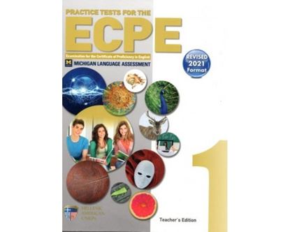 Εικόνα της ECPE PRACTICE TESTS 1 TEACHER'S REVISED 2021 FORMAT(+CD(8)