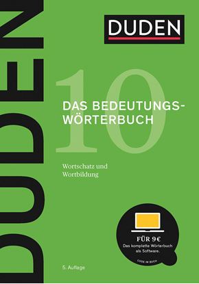 Εικόνα της DUDEN 10 BEDEUTUNGSWOERTERBUCH