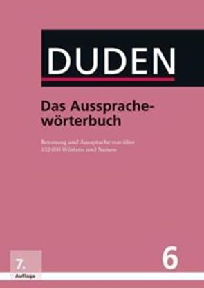 Εικόνα της DUDEN 6 DAS AUSSPRACHEWOERTERBUCH