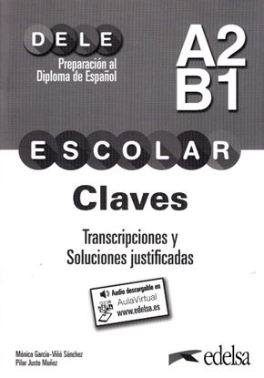 Εικόνα της DELE A2/Β1 ESCOLAR - CLAVES (+ CD)