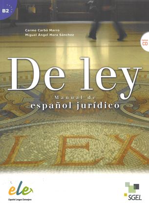 Εικόνα της DE LEY MANUAL DE ESP JURI