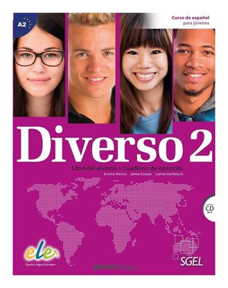 Εικόνα της DIVERSO 2  (ALUMNO+EJERCICIOS+CD)