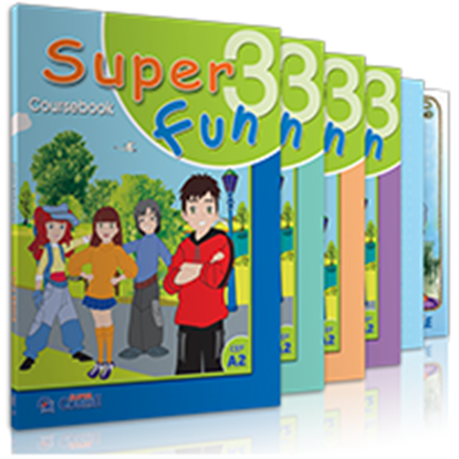 Εικόνα της SUPER FUN 3 - A2 ΠΛΗΡΕΣ ΠΑΚΕΤΟ (+ REVISION BOOK + iBOOK + ΚΥΚΛΟ ΡΗΜΑΤΩΝ)