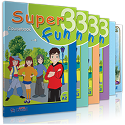 Εικόνα της SUPER FUN 3 ΠΛΗΡΕΣ ΠΑΚΕΤΟ (+ REVISION BOOK + iBOOK + ΚΥΚΛΟ ΡΗΜΑΤΩΝ)