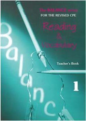 Εικόνα της BALANCE 1 (READING & VOCABULARY )TEACHER'S