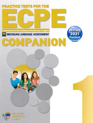 Εικόνα της ECPE PRACTICE EXAMINATIONS BOOK 1 COMPANION REVISED 2021 FORMAT