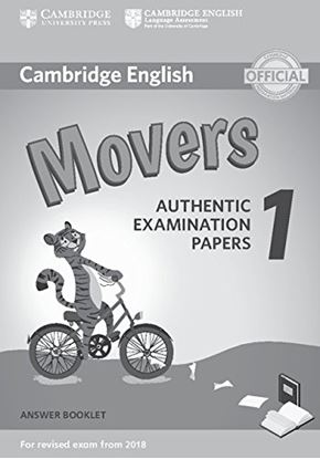 Εικόνα της CAMBRIDGE YOUNG LEARNERS ENGLISH TESTS MOVERS 1 ANSWER BOOK (FOR REVISED EXAM FROM 2018) N/E
