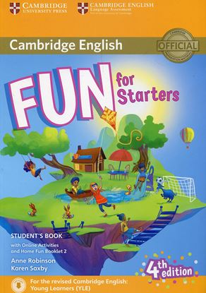 Εικόνα της FUN FOR YLE STARTERS SB (+ HOME FUN BOOKLET & ONLINE ACTIVITIES) (FOR REVISED EXAM FROM 2018) 4TH ED