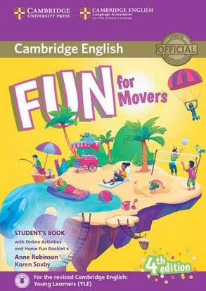 Εικόνα της FUN FOR YLE MOVERS SB (+ HOME FUN BOOKLET & ONLINE ACTIVITIES) (FOR REVISED EXAM FROM 2018) 4TH ED