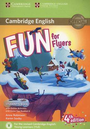 Εικόνα της FUN FOR YLE FLYERS SB (+ HOME FUN BOOKLET & ONLINE ACTIVITIES) (FOR REVISED EXAM FROM 2018) 4TH ED