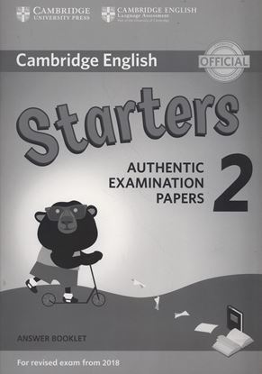 Εικόνα της CAMBRIDGE YOUNG LEARNERS ENGLISH TESTS STARTERS 2 ANSWER BOOK (FOR REVISED EXAM FROM 2018)