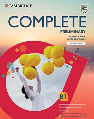 Εικόνα της COMPLETE PET SB (+ONLINE PRACTICE) WITH ANSWERS (FOR THE REVISED EXAM FROM 2020) 2ND ED