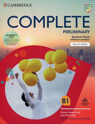 Εικόνα της COMPLETE PET SB PACK (+ONLINE PRACTICE & WB WITHOUT ANSWERS) (FOR THE REVISED EXAM FROM 2020) 2ND ED