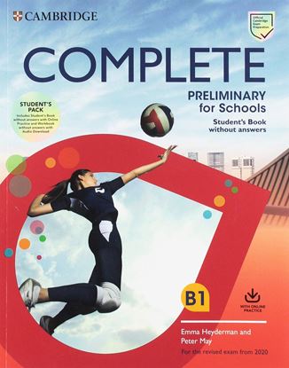 Εικόνα της COMPLETE PET FOR SCHOOLS SB PACK (+ONLINE PRACTICE & WB WITHOUT ANSWERS) (FOR THE REVISED EXAM FROM 2020)