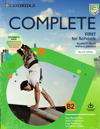 Εικόνα της COMPLETE FIRST FOR SCHOOLS SB PACK (+ ONLINE PRACTICE + WB WITH AUDIO) 2ND ED