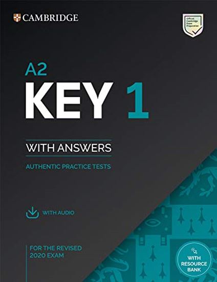 Εικόνα από CAMBRIDGE KEY ENGLISH TEST 1 SELF STUDY PACK (+ DOWNLOADABLE AUDIO) (FOR REVISED EXAMS FROM 2020)
