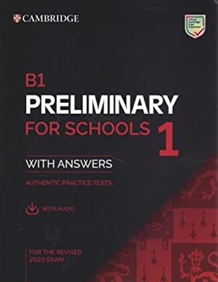 Εικόνα από CAMBRIDGE PRELIMINARY ENGLISH TEST FOR SCHOOLS 1 SELF STUDY PACK (+ DOWNLOADABLE AUDIO) (FOR REVISED EXAMS FROM 2020)