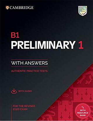 Εικόνα της CAMBRIDGE PRELIMINARY ENGLISH TEST 1 SELF STUDY PACK (+ DOWNLOADABLE AUDIO) (FOR REVISED EXAMS FROM 2020)