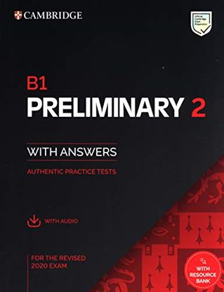 Εικόνα της CAMBRIDGE PRELIMINARY ENGLISH TEST 2 SELF STUDY PACK (+ DOWNLOADABLE AUDIO) (FOR REVISED EXAMS FROM 2020)