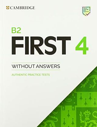 Εικόνα της CAMBRIDGE ENGLISH FIRST 4 SB WITHOUT ANSWERS