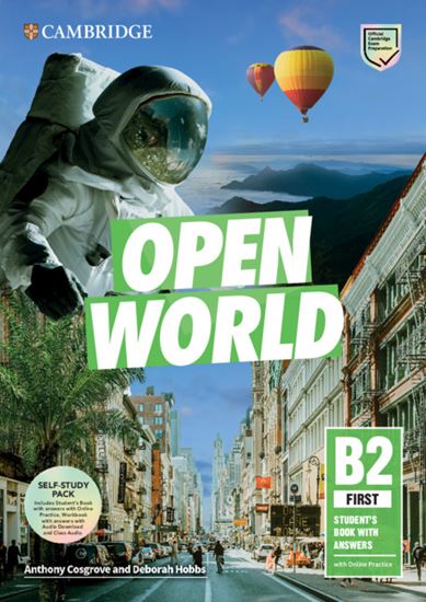 Εικόνα από OPEN WORLD B2 FIRST SELF STUDY BOOK (SB WITH KEY WITH ON LINE PRACTICE + WB WITH KEY WITH AUDIO)