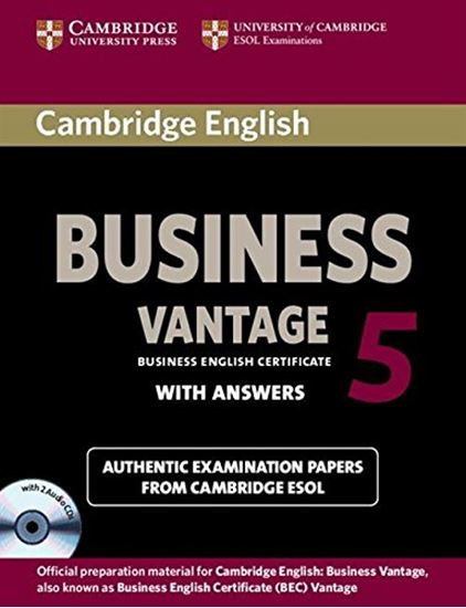 Εικόνα από CAMBRIDGE ENGLISH BUSINESS VANTAGE 5 SELF STUDY PACK