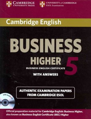 Εικόνα της CAMBRIDGE ENGLISH BUSINESS HIGHER 5 SELF STUDY PACK