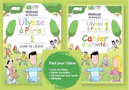 Εικόνα της ULYSSE A PARIS 1 PACK (LIVRE D'ELEVE+CAHIER D'ACTIVITES)