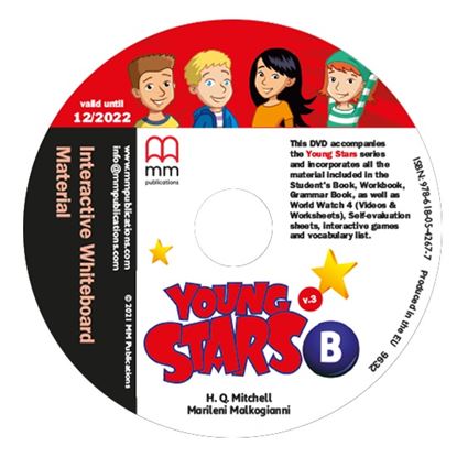 Εικόνα της YOUNG STARS B'- Interactive Whiteboard Material PACK DVD