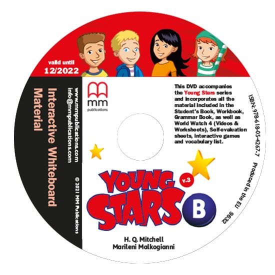 Εικόνα από YOUNG STARS B'- Interactive Whiteboard Material PACK DVD