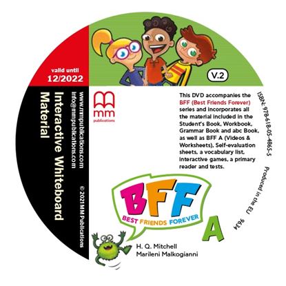 Εικόνα της BFF - BEST FRIENDS FOREVER JUNIOR A DVD Interactive Whiteboard Material