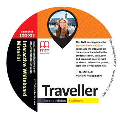 Εικόνα της DVD TRAVELLER 2ND EDITION Beginners Interactive Whiteboard Material