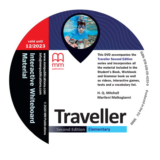 Εικόνα από DVD TRAVELLER 2ND EDITION Elementary Interactive Whiteboard Material