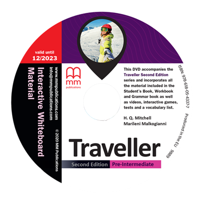 Εικόνα της DVD TRAVELLER 2ND EDITION Pre-Intermediate Interactive Whiteboard Material