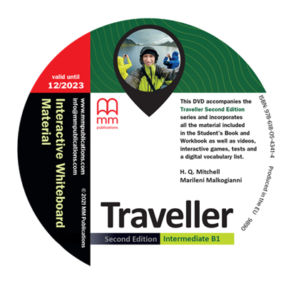 Εικόνα της TRAVELLER 2ND EDITION B1 Interactive Whiteboard Material DVD