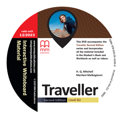 Εικόνα της DVD TRAVELLER 2ND EDITION B2 Interactive Whiteboard Material