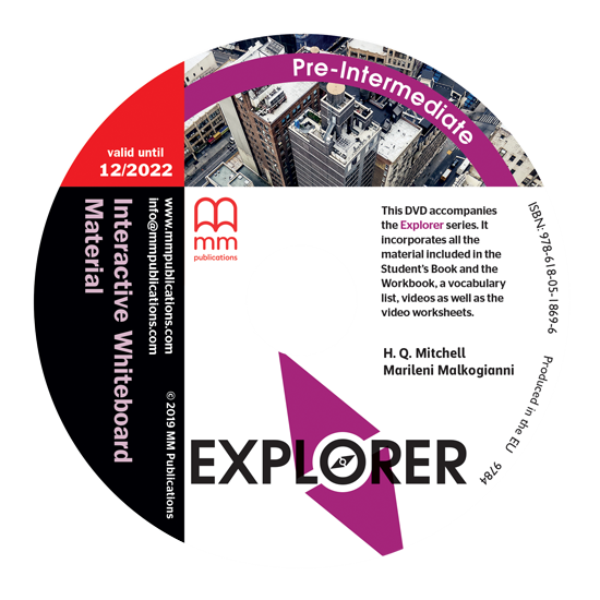 Εικόνα από DVD EXPLORER Pre-Intermediate Interactive Whiteboard Material