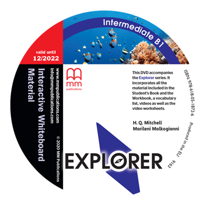 Εικόνα της DVD EXPLORER Intermediate B1 Interactive Whiteboard Material