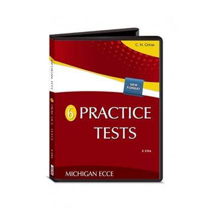 Εικόνα της NEW FORMAT ECCE 6 PRACTICE TESTS CDs(3) 2020